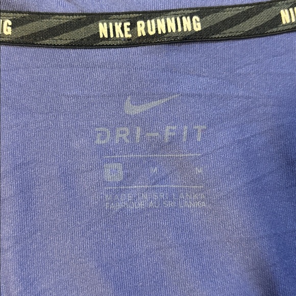 Nike Running Royal Blue Half-Zip Top women’s size M - Picture 3 of 4